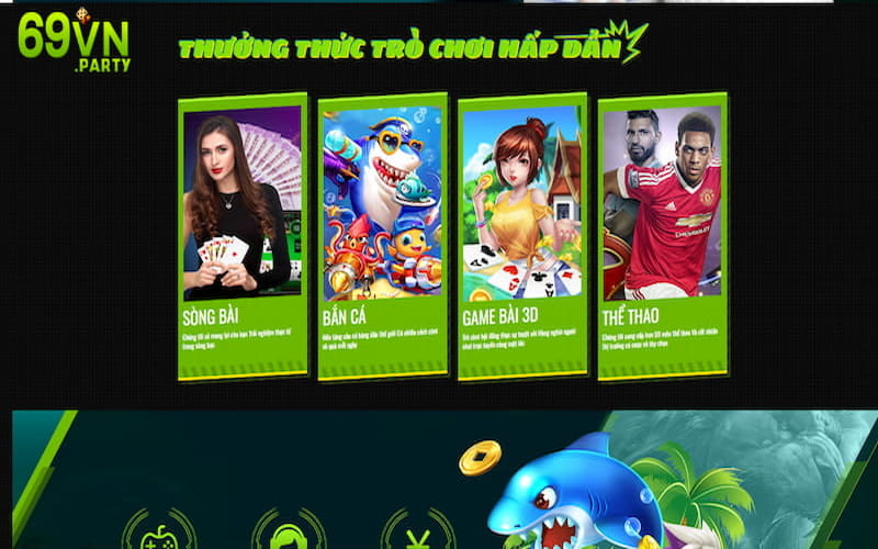 Giới thiệu các sản phẩm hàng đầu từ nhà cái 69VN