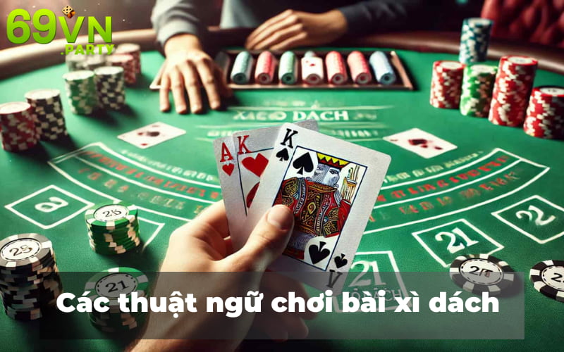 Các thuật ngữ chơi bài xì dách online