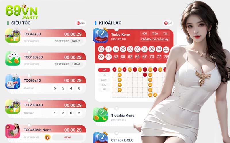 Hội viên chọn số và chờ kết quả nhanh chóng